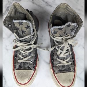 Women's converse flag high top vintage